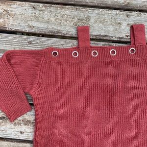Women’s off the shoulder sweater